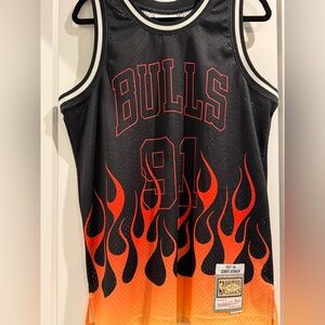 Mitchell & Ness Dennis Rodman Chicago Bulls Jersey